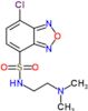 4-chloro-N-(2-dimethylaminoethyl)-2,1,3-benzoxadiazole-7-sulfonamide