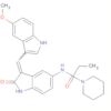 1-Piperidinepropanamide,N-[2,3-dihydro-3-[(5-methoxy-1H-indol-3-yl)methylene]-2-oxo-1H-indol-5-yl]-
