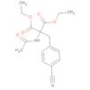 Propanedioic acid, (acetylamino)[(4-cyanophenyl)methyl]-, diethyl ester