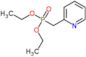 Diethyl P-(2-pyridinylmethyl)phosphonate