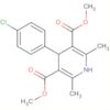 3,5-Pyridinedicarboxylic acid,4-(4-chlorophenyl)-1,4-dihydro-2,6-dimethyl-, dimethyl ester