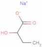 Butanoic acid, 2-hydroxy-, sodium salt (1:1)