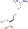 3-[[2-[(Aminoiminomethyl)amino]ethyl]thio]-2-(mercaptomethyl)propanoic acid