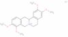 6H-Dibenzo[a,g]quinolizine, 5,8,13,13a-tetrahydro-2,3,9,10-tetramethoxy-, hydrochloride (1:1)