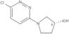 (3R)-1-(6-Chloro-3-pyridazinyl)-3-pyrrolidinol