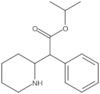 1-Methylethyl α-phenyl-2-piperidineacetate