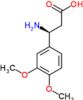 (3S)-3-Amino-3-(3,4-dimethoxyphenyl)propanoic acid