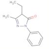 3H-Pyrazol-3-one, 4-ethyl-2,4-dihydro-5-methyl-2-phenyl-