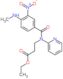 N-[4-(methylamino)-3-nitrobenzoyl]-N-2-pyridinyl-alanine ethyl ester