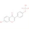 4H-1-Benzopyran-4-one, 7-hydroxy-3-[4-(sulfooxy)phenyl]-