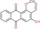 3-hydroxy-1-methoxy-9,10-dioxo-9,10-dihydroanthracene-2-carbaldehyde