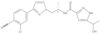 N-[(1S)-2-[3-(3-Chloro-4-cyanophenyl)-1H-pyrazol-1-yl]-1-methylethyl]-5-(1-hydroxyethyl)-1H-pyrazole-3-carboxamide