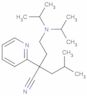 α-[2-[Bis(1-methylethyl)amino]ethyl]-α-(2-methylpropyl)-2-pyridineacetonitrile