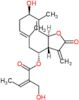 (3aR,4R,6E,9R,10E,11aR)-9-hydroxy-6,10-dimethyl-3-methylidene-2-oxo-2,3,3a,4,5,8,9,11a-octahydro...