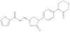 N-[[(5S)-2-Oxo-3-[4-(3-oxo-4-morpholinyl)phenyl]-5-oxazolidinyl]methyl]-2-thiophenecarboxamide