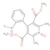 3,5-Pyridinedicarboxylic acid, 2,6-dimethyl-4-(2-nitrophenyl)-, dimethylester, 1-oxide