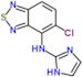 5-chloro-N-(1H-imidazol-2-yl)-2,1,3-benzothiadiazol-4-amine