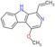 1-ethenyl-4-methoxy-9H-beta-carboline