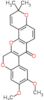 9,10-dimethoxy-3,3-dimethyl-3H-chromeno[3,4-b]pyrano[2,3-h]chromen-7(13H)-one