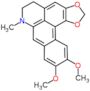 10,11-dimetoxi-7-metil-6,7-diidro-5H-[1,3]benzodioxolo[6,5,4-de]benzo[g]quinolina