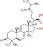 (3beta,5xi,16alpha)-3,16-dihydroxy-24-methylidenelanosta-7,9(11)-dien-21-oic acid