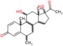 (6α,11β)-11,17-Dihydroxy-6-methylpregna-1,4-diene-3,20-dione