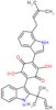 2-[2-(1,1-dimethylprop-2-en-1-yl)-1H-indol-3-yl]-3,6-dihydroxy-5-[7-(3-methylbut-2-en-1-yl)-1H-ind…