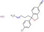 1-(4-chlorophenyl)-1-[3-(methylamino)propyl]-3H-isobenzofuran-5-carbonitrile hydrochloride