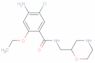 4-amino-5-chloro-2-ethoxy-N-((2-morpholinyl)methyl)benzamide