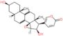 (3beta,5beta,8xi,9xi,15beta,16beta)-3,16-dihydroxy-14,15-epoxybufa-20,22-dienolide