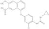 4-[3-Chloro-4-[[(cyclopropylamino)carbonyl]amino]phenoxy]-7-methoxy-6-quinolinecarboxylic acid