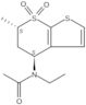 N-[(4S,6S)-5,6-Dihydro-6-methyl-7,7-dioxido-4H-thieno[2,3-b]thiopyran-4-yl]-N-ethylacetamide