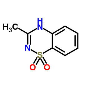 2H-1,2,4-Benzothiadiazine, 3-methyl-, 1,1-dioxide