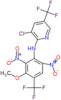 3-chloro-N-[3-methoxy-2,6-dinitro-4-(trifluoromethyl)phenyl]-5-(trifluoromethyl)pyridin-2-amine