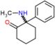 2-(methylamino)-2-phenylcyclohexanone