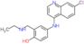 4-[(7-chloroquinolin-4-yl)amino]-2-[(ethylamino)methyl]phenol