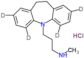 5H-Dibenz[b,f]azepine-2,4,6,8-d4-5-propanamine, 10,11-dihydro-N-methyl-, monohydrochloride