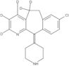 8-Cloro-6,11-diidro-11-(4-piperidinilidene)-5H-benzo[5,6]ciclohepta[1,2-b]piridina-2,3,4,5,5-d5