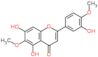 5,7-dihydroxy-2-(3-hydroxy-4-méthoxyphényl)-6-méthoxy-4H-chromén-4-one