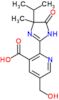 2-[4,5-Dihydro-4-methyl-4-(1-methylethyl)-5-oxo-1H-imidazol-2-yl]-5-(hydroxymethyl)-3-pyridinecarb…