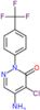 5-amino-4-chloro-2-[4-(trifluoromethyl)phenyl]pyridazin-3(2H)-one