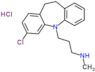 3-(3-chloro-10,11-dihydro-5H-dibenzo[b,f]azepin-5-yl)-N-methylpropan-1-amine hydrochloride