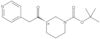 1,1-Dimethylethyl (3R)-3-[2-(4-pyridinyl)acetyl]-1-piperidinecarboxylate