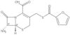 (6R,7R)-7-Amino-3-[[(2-furanylcarbonyl)thio]methyl]-8-oxo-5-thia-1-azabicyclo[4.2.0]oct-2-ene-2-ca…