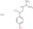 Benzenemethanol, 4-hydroxy-α-[[(1-methylethyl)amino]methyl]-, hydrochloride (1:1)