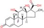 (11beta,16alpha,17alpha)-9-fluoro-11,17-dihydroxy-16-methyl-3-oxoandrosta-1,4-diene-17-carboxylic acid