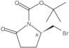 1-Pyrrolidinecarboxylic acid, 2-(bromomethyl)-5-oxo-, 1,1-dimethylethyl ester, (R)-