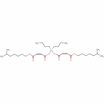 2-Butenedioic acid (2Z)-, 1,1′-(dibutylstannylene) 4,4′-diisooctyl ester