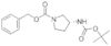 Fenilmetil (3R)-3-[[(1,1-dimetiletoxicarbonil)amino]-1-pirrolidinocarboxilato