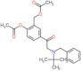 2-(acetyloxy)-5-(N-benzyl-N-tert-butylglycyl)benzyl acetate